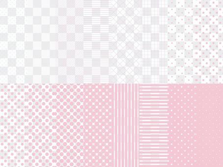 Simple pattern swatch pink Simple pattern swatch pink