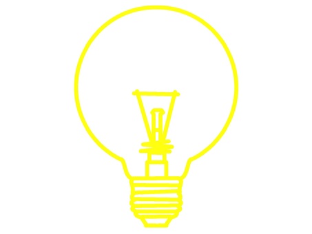 Solid color light bulb icon Solid color light bulb icon