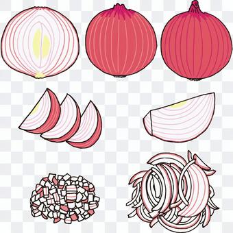 Purple onion Purple onion