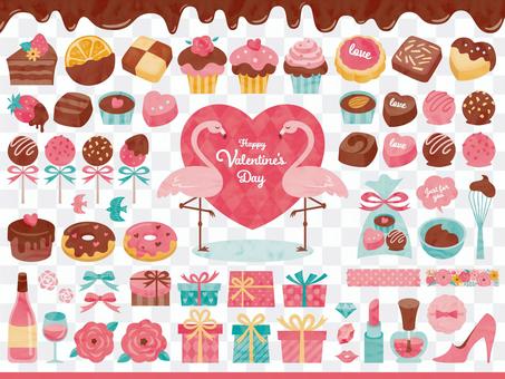Valentine illustration watercolor style Valentine illustration watercolor style