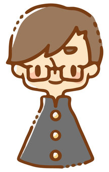 Image of a boy wearing a school uniform Image of a boy wearing a school uniform