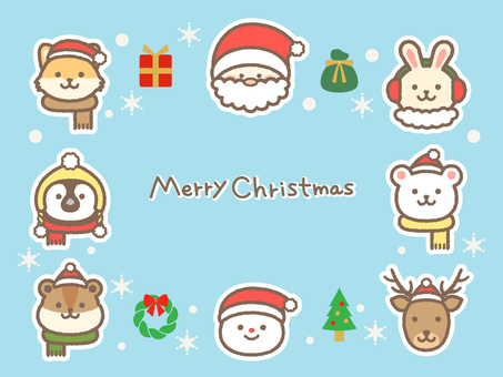 Christmas_animal_face Christmas_animal_face