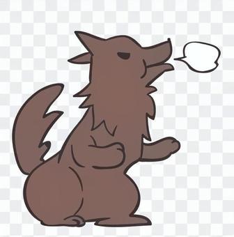Wolf that blows away the house Wolf that blows away the house