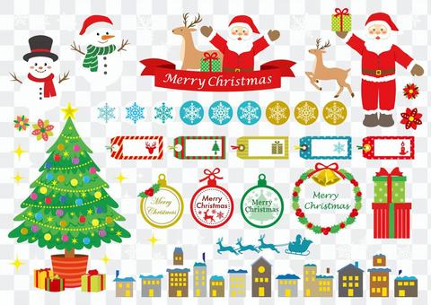 Christmas wrapping material Christmas wrapping material