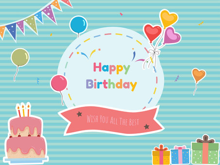 Birthday card / happy birthday Birthday card / happy birthday