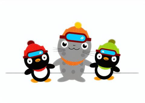 Antarctic colleagues ① Antarctic colleagues ①