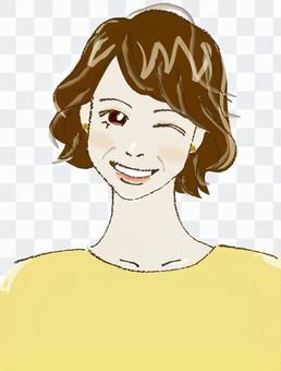 Female C (wink) Female C (wink)