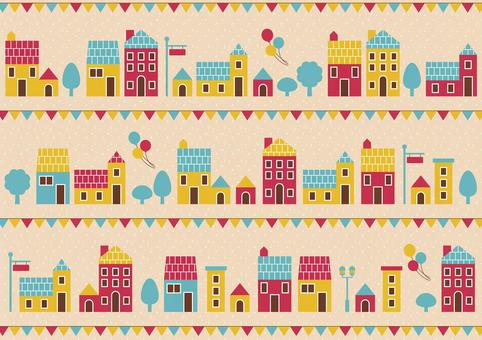 Background pattern building Background pattern building