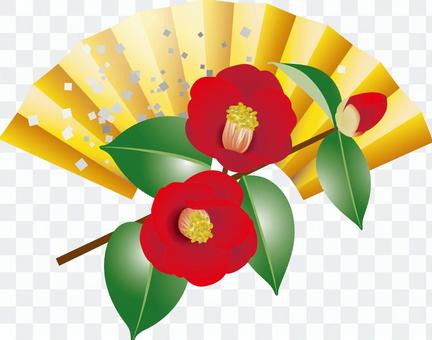 New Year decoration _ flowers _ camellia New Year decoration _ flowers _ camellia