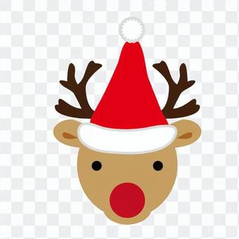 Xmas - reindeer face 02 Xmas - reindeer face 02