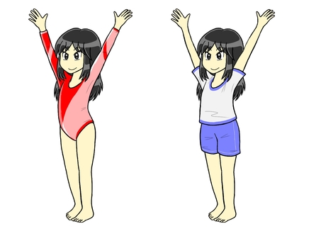 Landing pose Landing pose