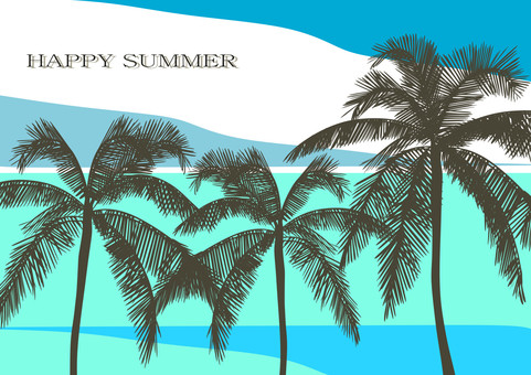 Tropical image Summer greetings Tropical image Summer greetings