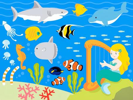 Sea creatures Sea creatures