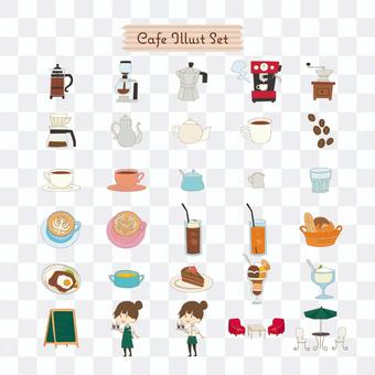 Cafe illustration Cafe illustration