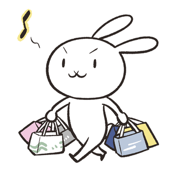 Rabbit to shop Rabbit to shop