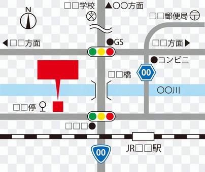 Map data production set ☆ production material ☆ classic! Map data production set ☆ production material ☆ classic!