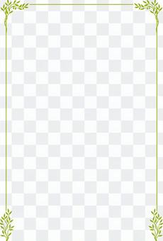 Decorative ruling - Olive vertical Decorative ruling - Olive vertical