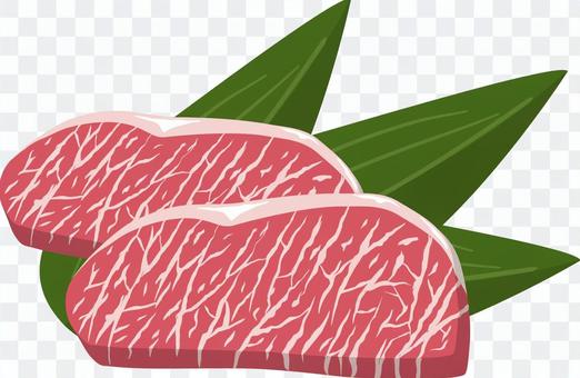 Beef with bamboo leaves Beef with bamboo leaves