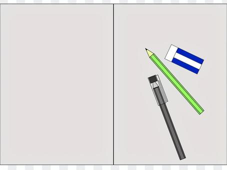 Cut writing instrument and free spread spreader Cut writing instrument and free spread spreader