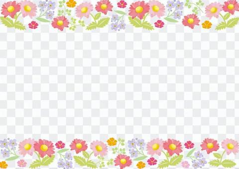 Spring flower frame 4 Spring flower frame 4