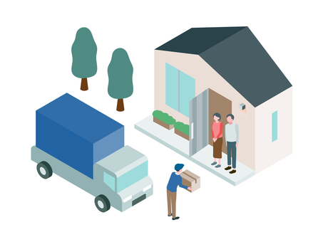 Isometric_Delivery 02_Person Isometric_Delivery 02_Person