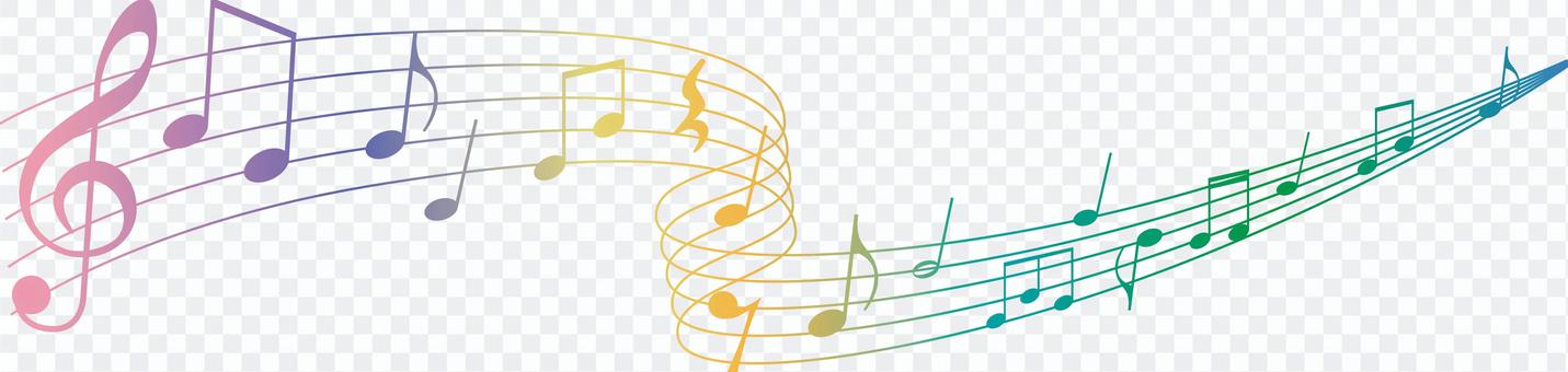 Musical note decoration Musical note decoration