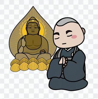 Buddha and Buddha statue Buddha and Buddha statue