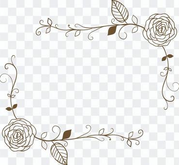 Flower corner decoration Flower corner decoration