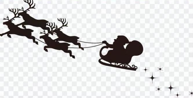 Reindeer and Santa Claus Reindeer and Santa Claus
