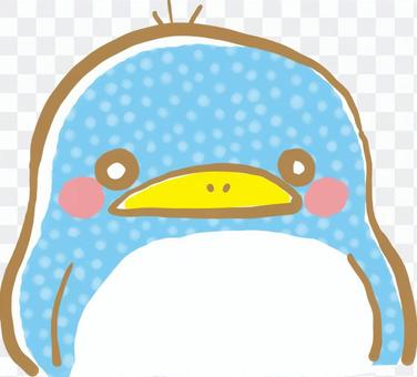 Collected animals face penguin Collected animals face penguin
