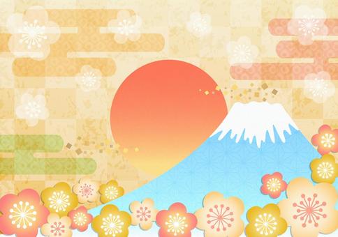 New Year card background material 10a (ai data improvement) New Year card background material 10a (ai data improvement)