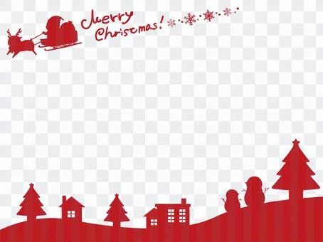 Christmas silhouette background 5 Christmas silhouette background 5