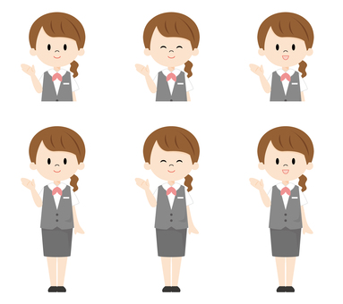 Female receptionist_guidance Female receptionist_guidance
