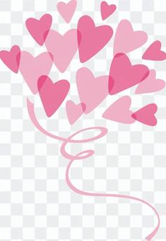 Heart Bouquet Airy Pink Heart Bouquet Airy Pink