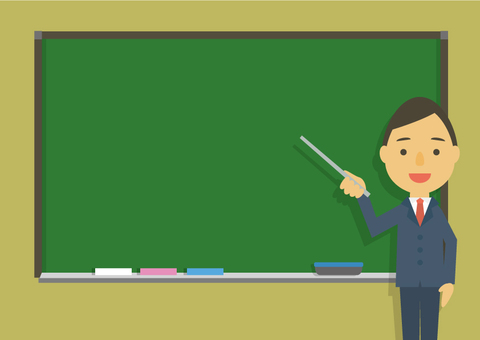 Learning cram school, illustration of training Learning cram school, illustration of training