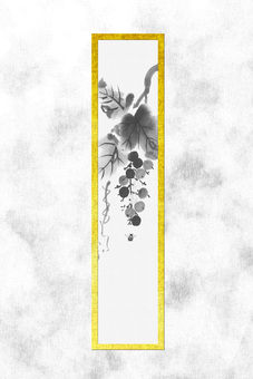 Sumie Japan's four seasons summer southern sky and bees Sumie Japan's four seasons summer southern sky and bees
