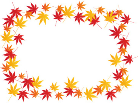 Frame autumn leaves Frame autumn leaves