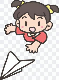 Paper flying machine Paper flying machine