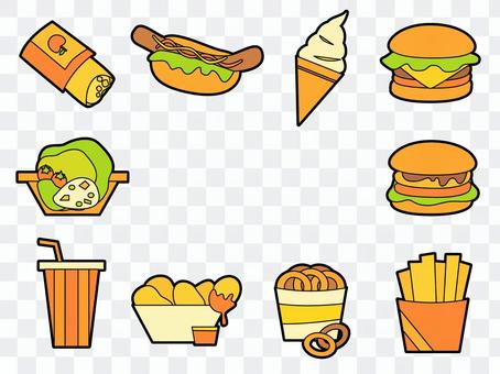 Hamburger Shop (main line is available) Hamburger Shop (main line is available)
