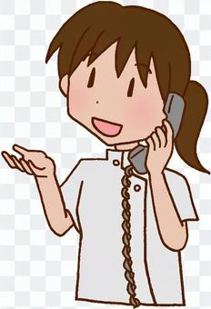 Telephone contact / information sharing / rehabilitation Telephone contact / information sharing / rehabilitation