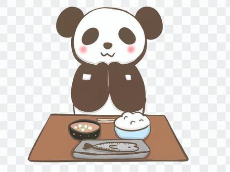 Pandas to join hands in a meal Pandas to join hands in a meal