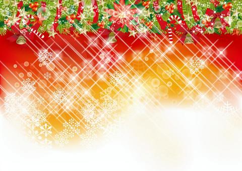 Christmas wreath & snow 38 Christmas wreath & snow 38