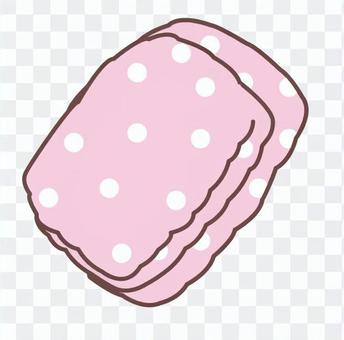Polka dots towel Polka dots towel