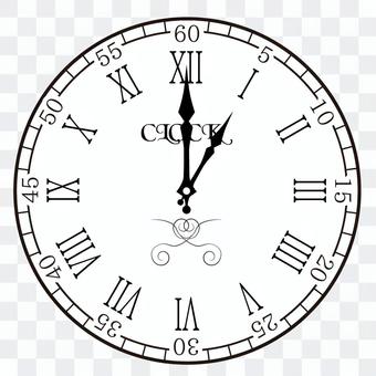 Clock 1 o'clock 13 o'clock Clock 1 o'clock 13 o'clock