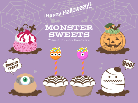 Halloween_Monster Sweets Halloween_Monster Sweets