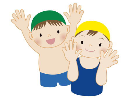 Child of swimming Child of swimming