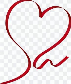 Heart shaped ribbon 1 Heart shaped ribbon 1