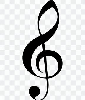Musical note treble clef Musical note treble clef