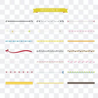 Decorative ruling Decorative ruling