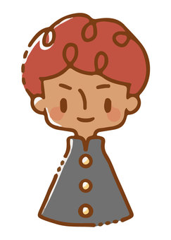 Image of a boy wearing a school uniform Image of a boy wearing a school uniform